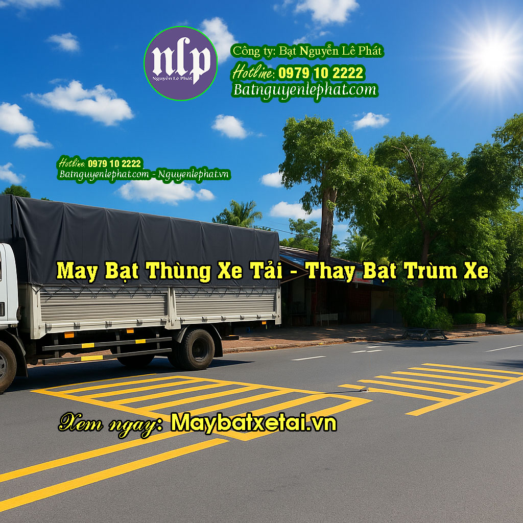 Chuyên Cung Cấp Bạt Trùm Thùng Xe Tải Chống Nước Tại Tân Phú