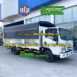 Thay Sửa Chữa Bạt Thùng Xe Tải, May Bạt Trùm Xe Tải 550 An Phú Dĩ An