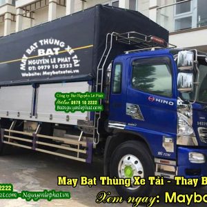May bạt thùng xe tải