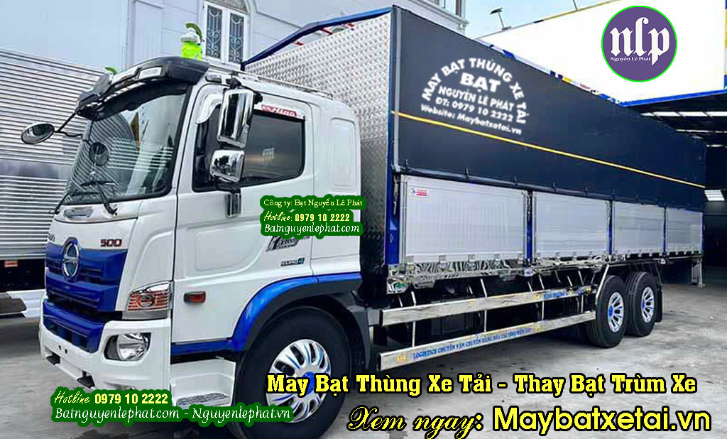 Thay bạt che thùng xe tải ở Dĩ An Thay bạt che thùng xe tải ở Dĩ An
