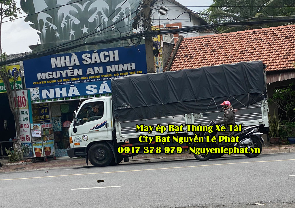 May bạt xe tải gần đây giá rẻ May Ép Bạt Thùng Xe Tải Gần Đây Giá Rẻ