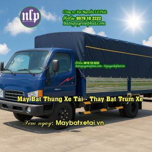 May bạt thùng trèm xe tải