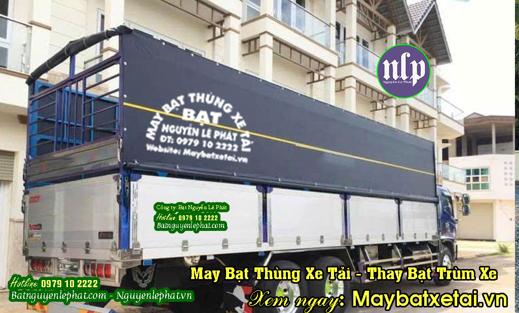 Thay bạt che thùng xe tải ở Dĩ An Thay bạt che thùng xe tải ở Dĩ An