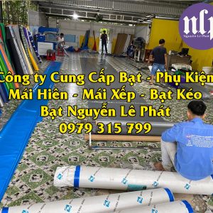 Xưởng May Ép Bạt Mái Hiên, Mái Xếp & Bạt Kéo Di Động Ngoài Trời Giá Rẻ tại Bình Thuận