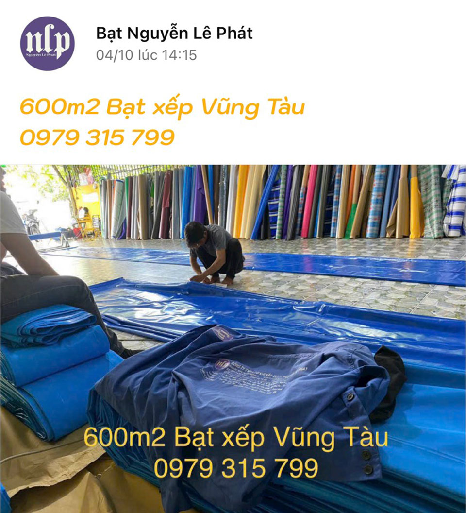 [Chuyên Cung Cấp] Bạt Trùm Thùng Xe Tải Chống Rách, Chống Gió Tại Đăk Lăk