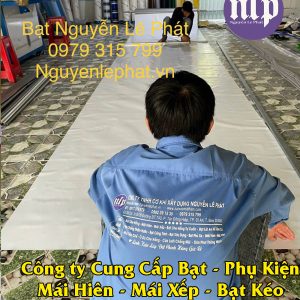 Xưởng Giá Công May Ép Bạt Mái Hiên Mái Xếp Tại Bảo Lộc