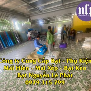 May Ép Bạt Mái Hiên Mái Xếp, May Bạt Kéo Lượn Sóng tại Vĩnh Long
